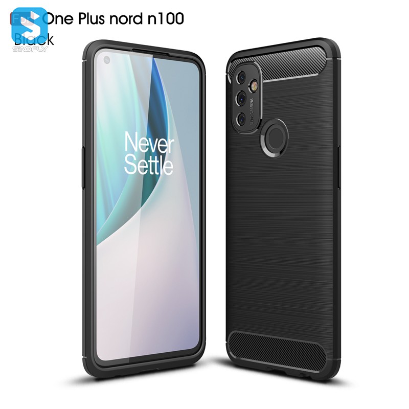 Carbon fiber TPU Phone case for OnePlus  Nord N100
